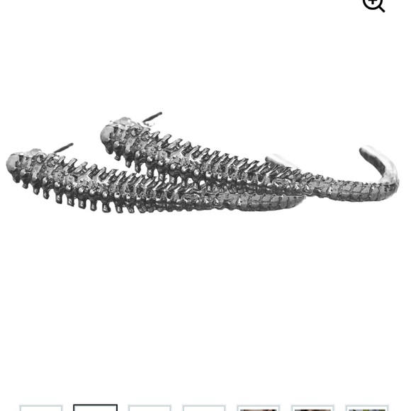 Verameat Jewelry - Verameat spine curved earrings